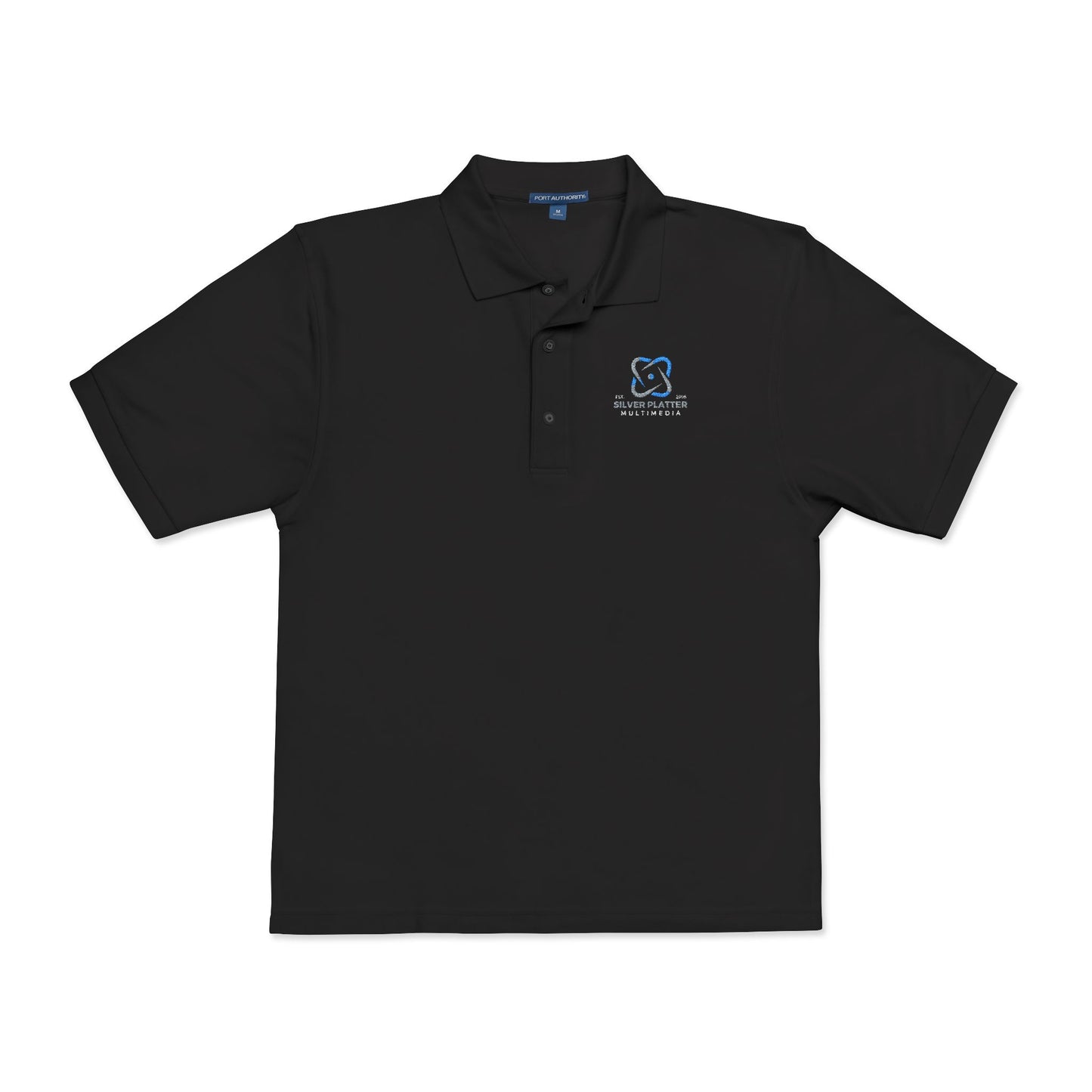 Silver Platter Multimedia Logo Polo Shirt (Embroidery)