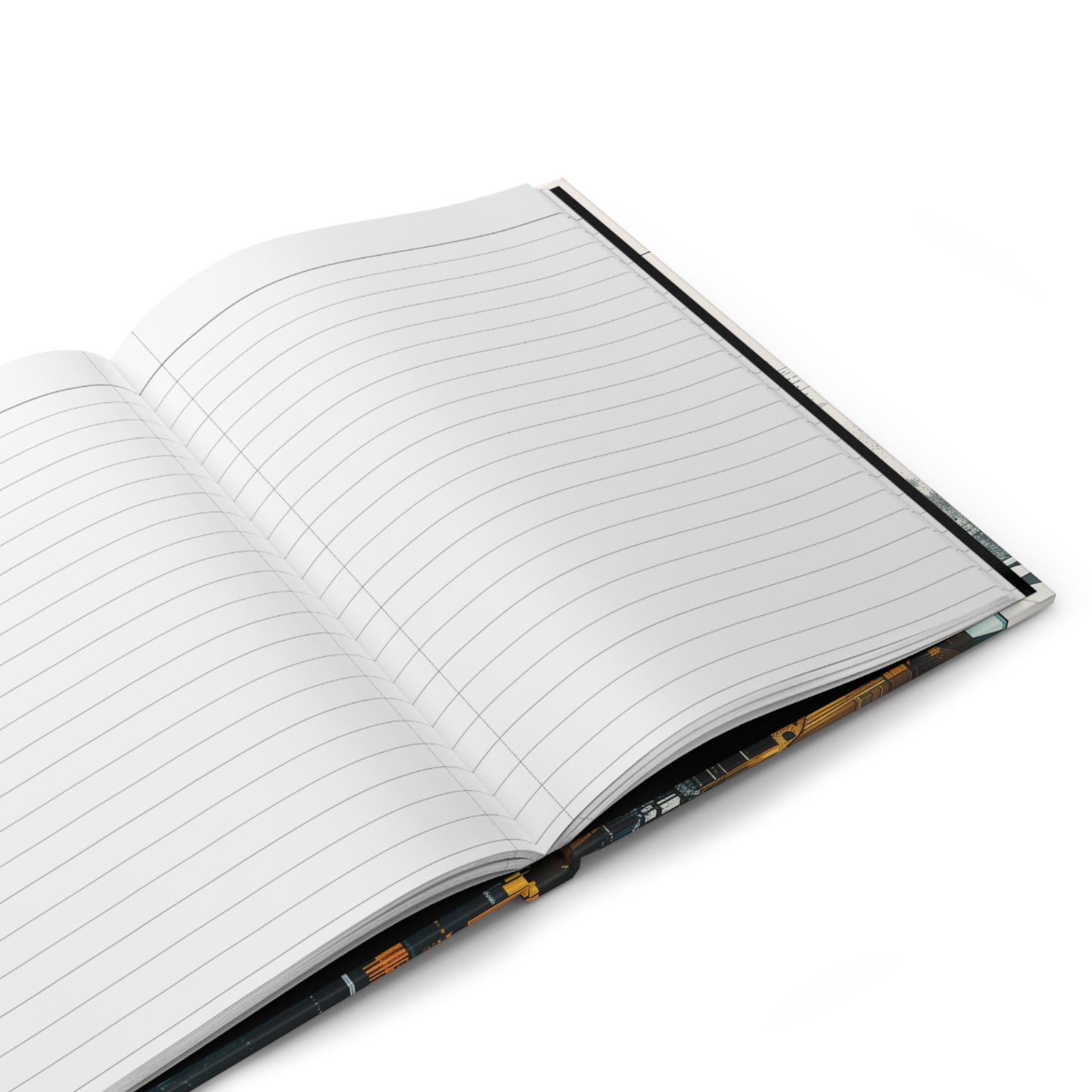 Futuristic Hardcover Journal Matte