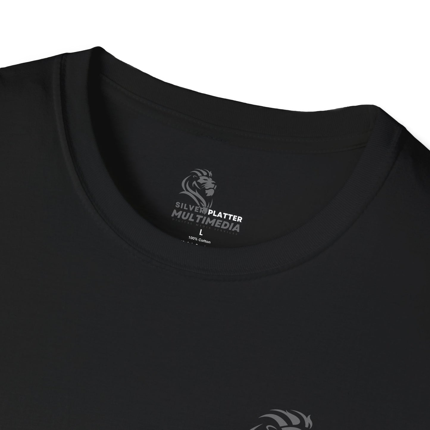 Silver Platter Multimedia Lion Logo T-Shirt