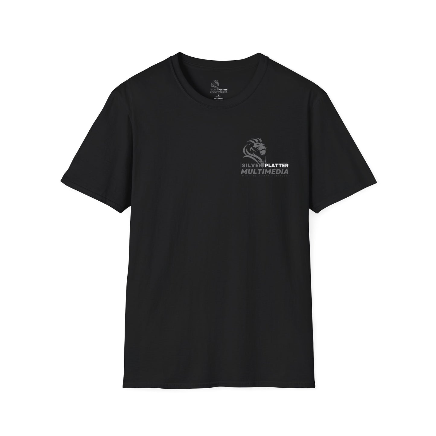 Silver Platter Multimedia Lion Logo T-Shirt