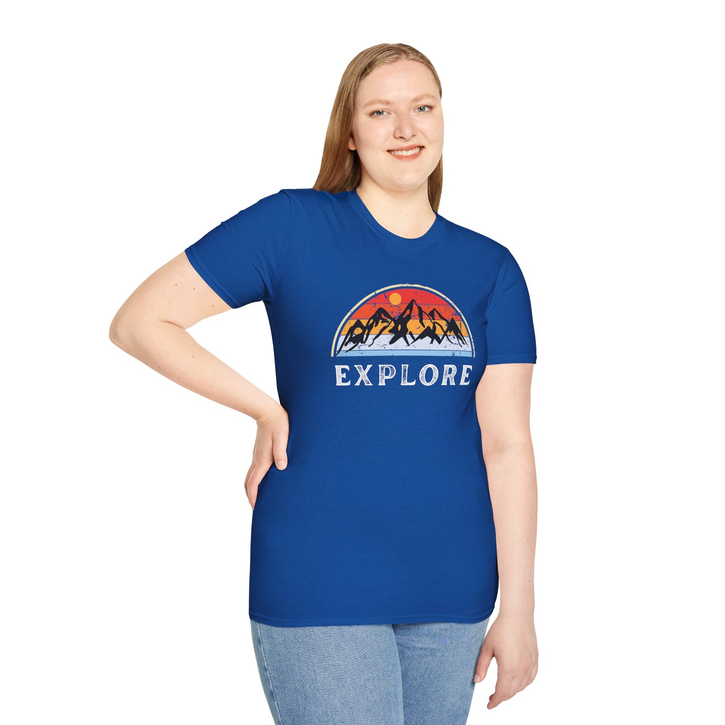 Explore - Unisex Softstyle T-Shirt