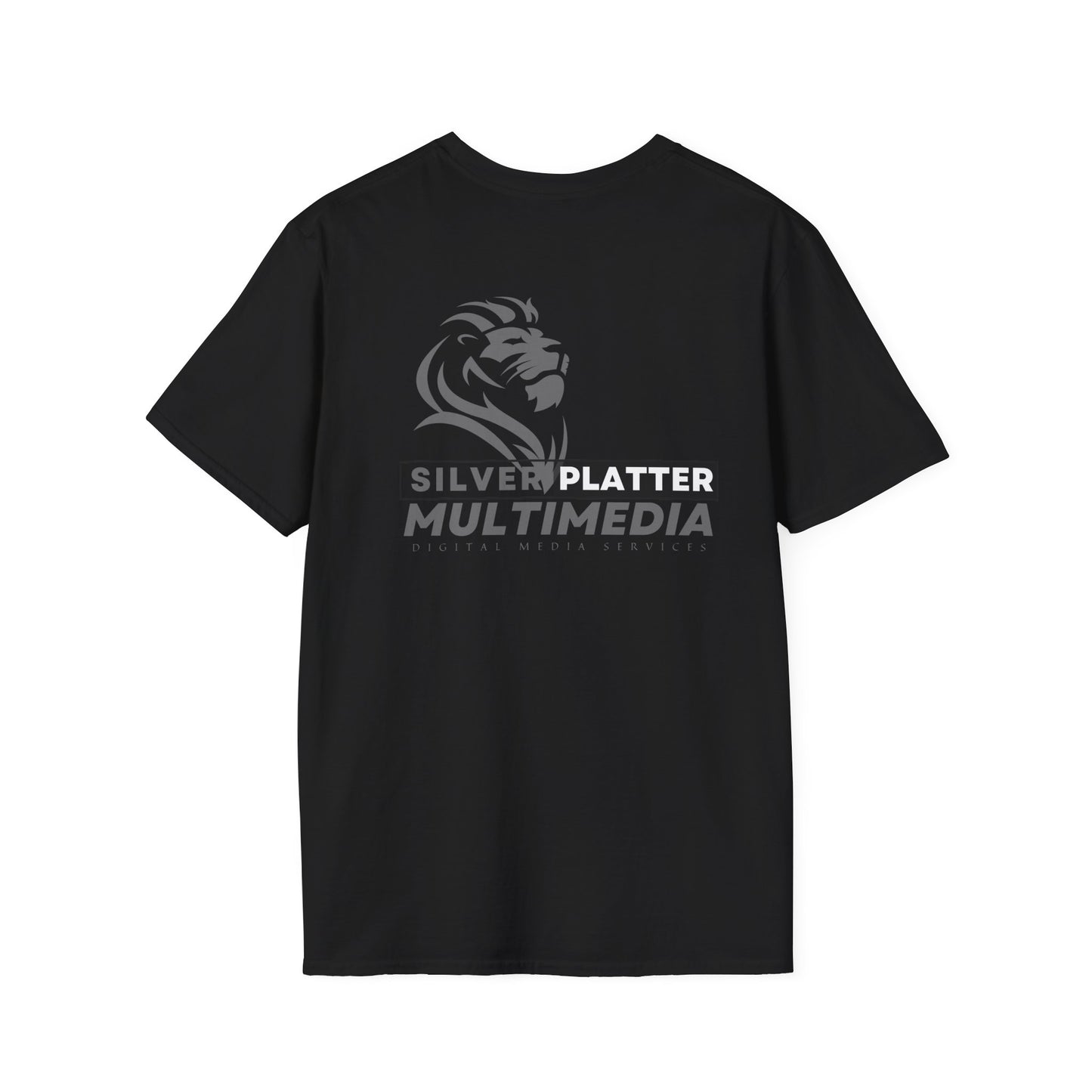 Silver Platter Multimedia Lion Logo T-Shirt