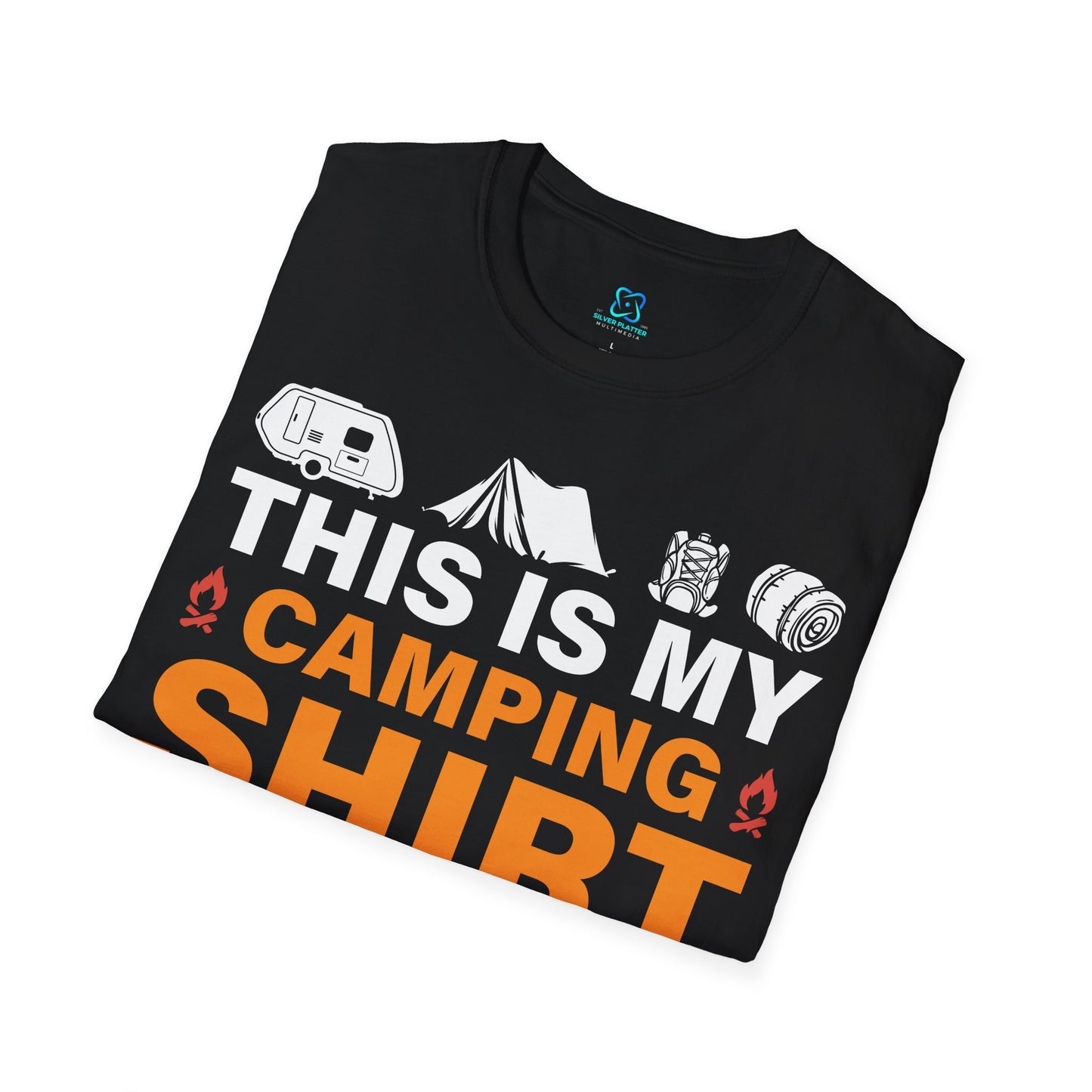 This Is My Camping Shirt  - Unisex Softstyle T-Shirt