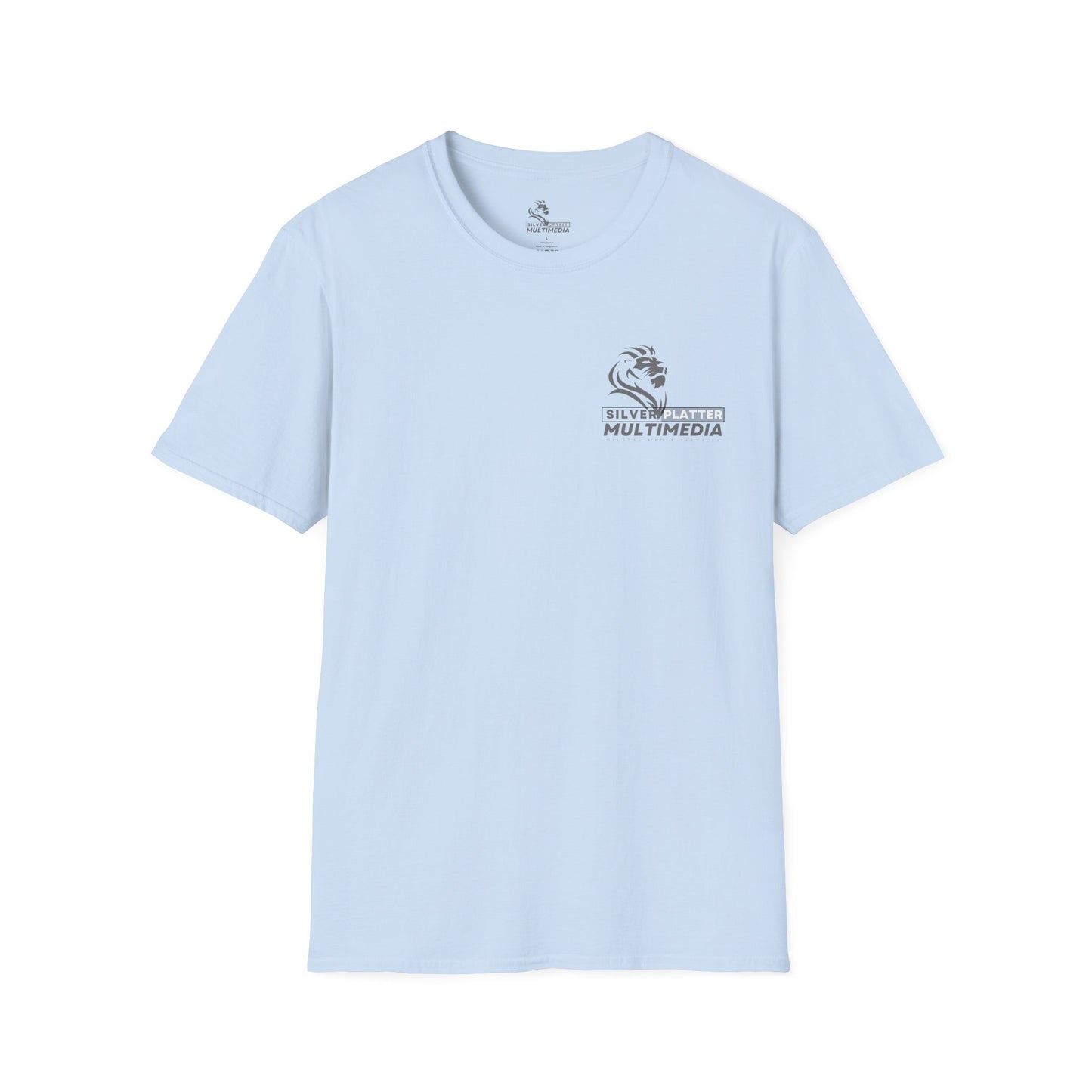 Silver Platter Multimedia Lion Logo T-Shirt