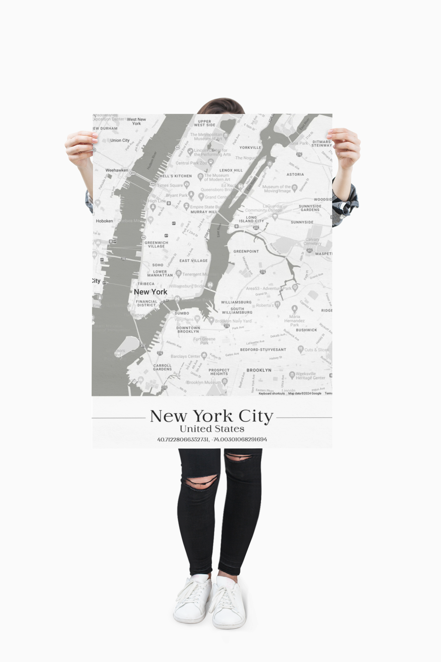 NYC Map Poster