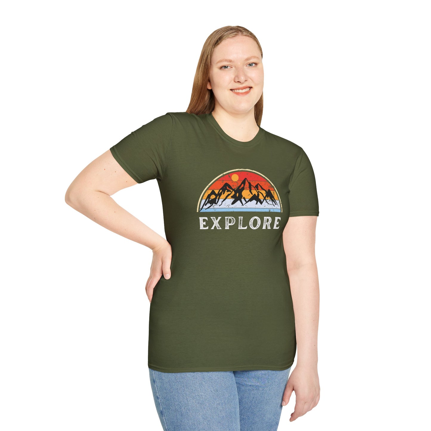 Explore - Unisex Softstyle T-Shirt