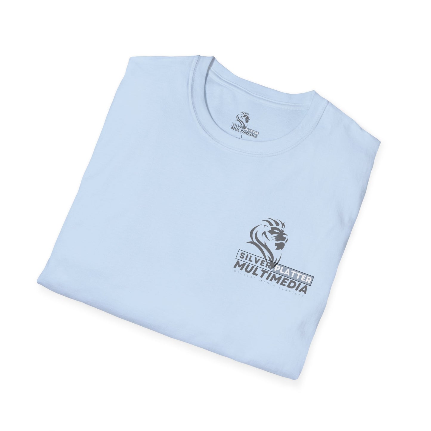 Silver Platter Multimedia Lion Logo T-Shirt