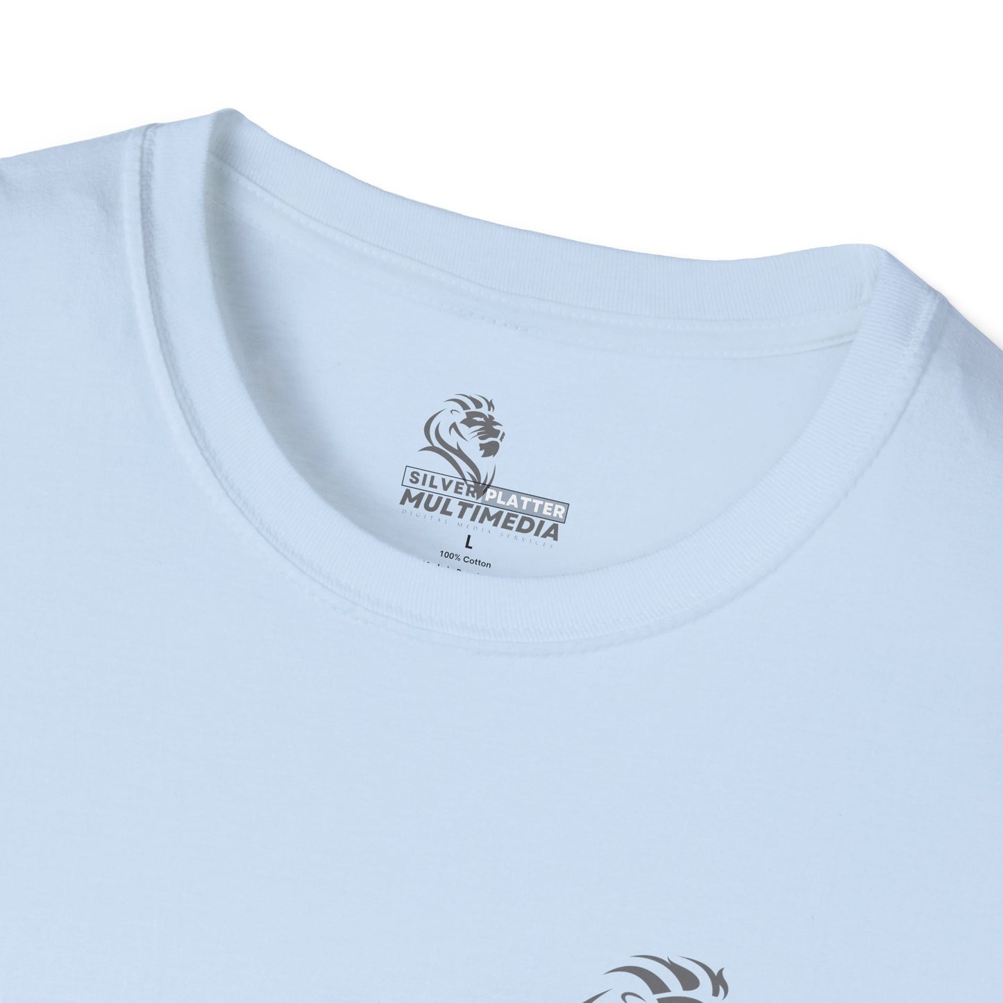 Silver Platter Multimedia Lion Logo T-Shirt