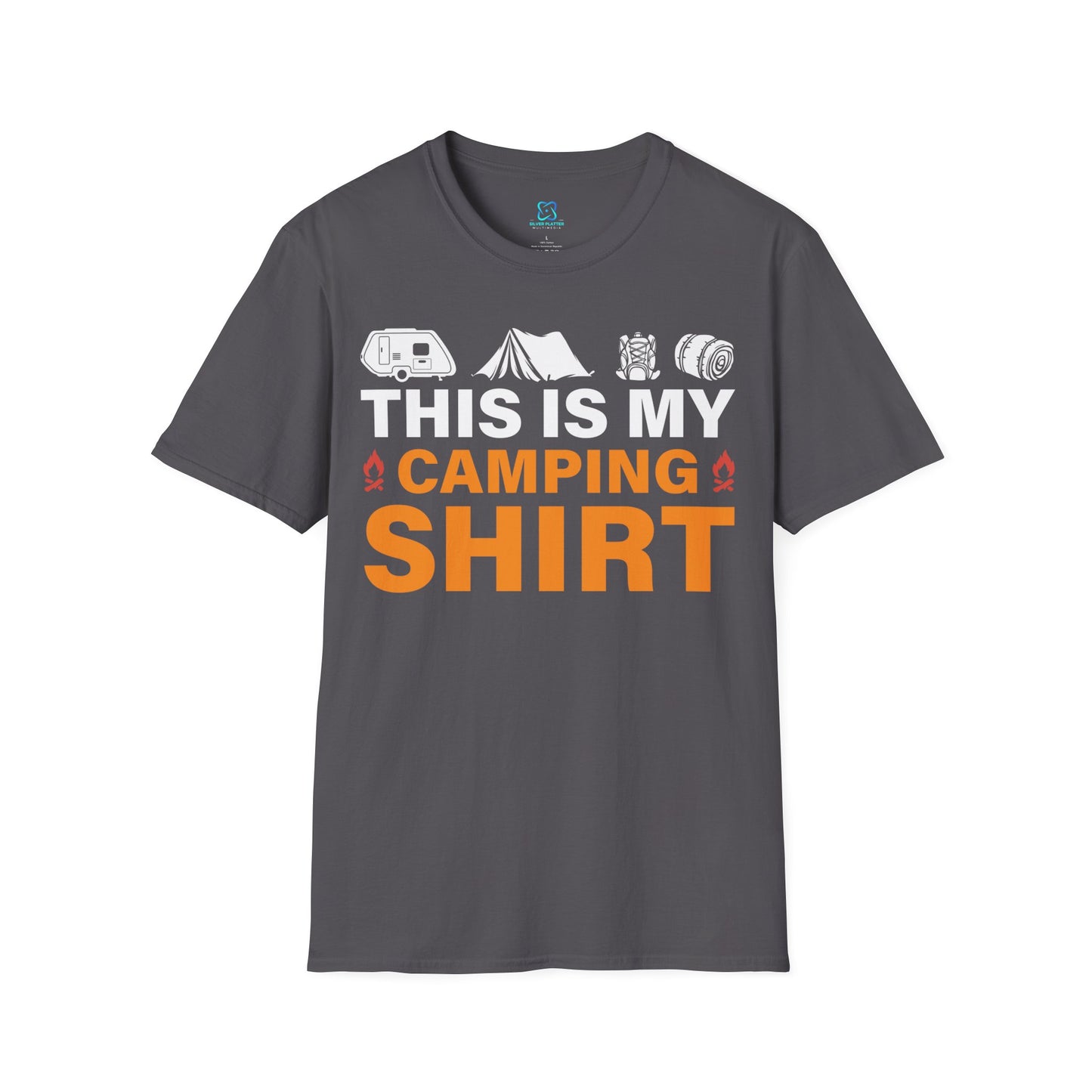 This Is My Camping Shirt  - Unisex Softstyle T-Shirt