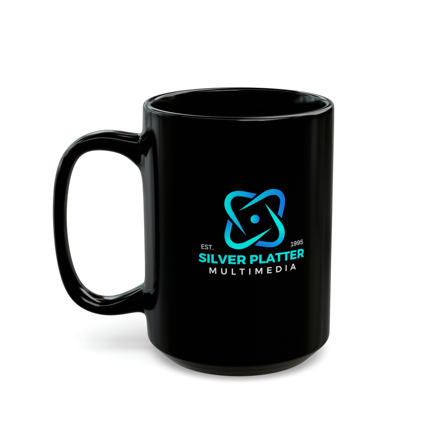 Silver Platter Multimedia Black Mug (11oz, 15oz)