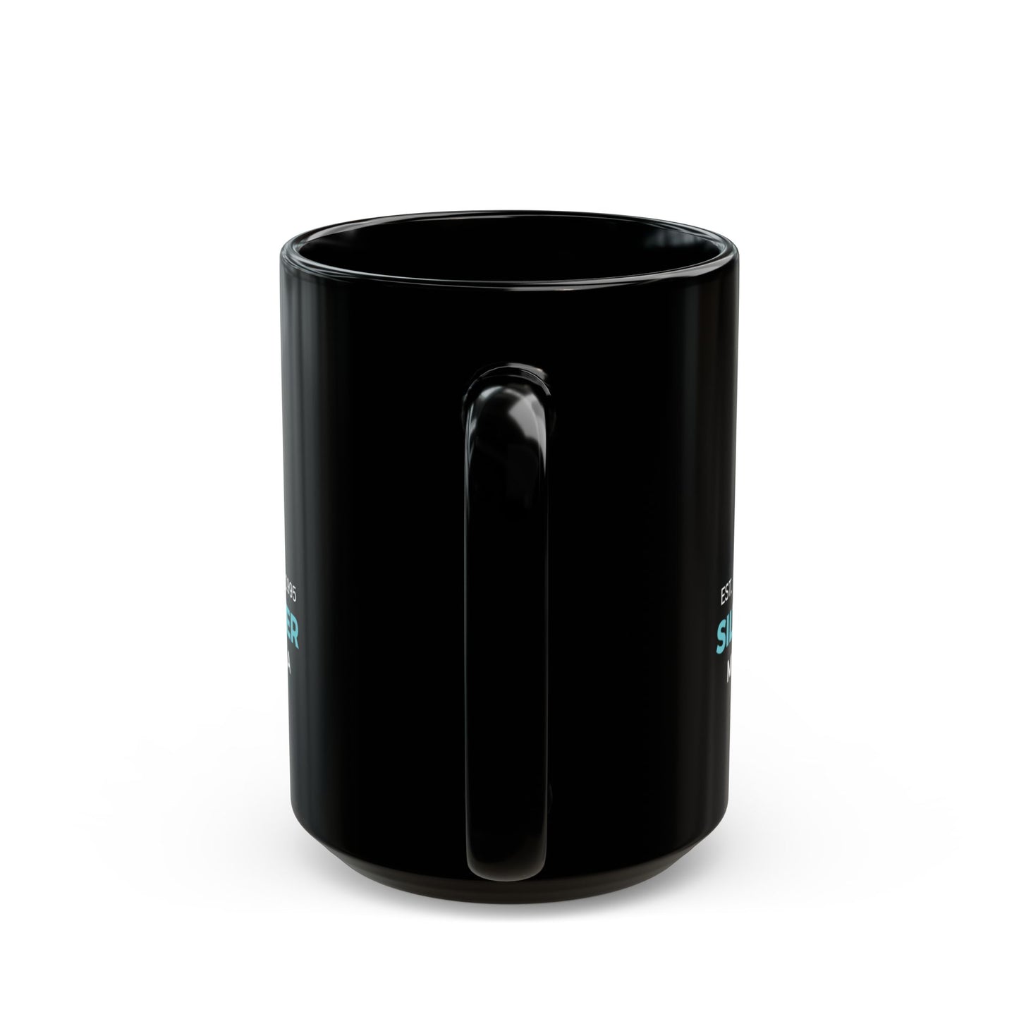 Silver Platter Multimedia Black Mug (15oz)