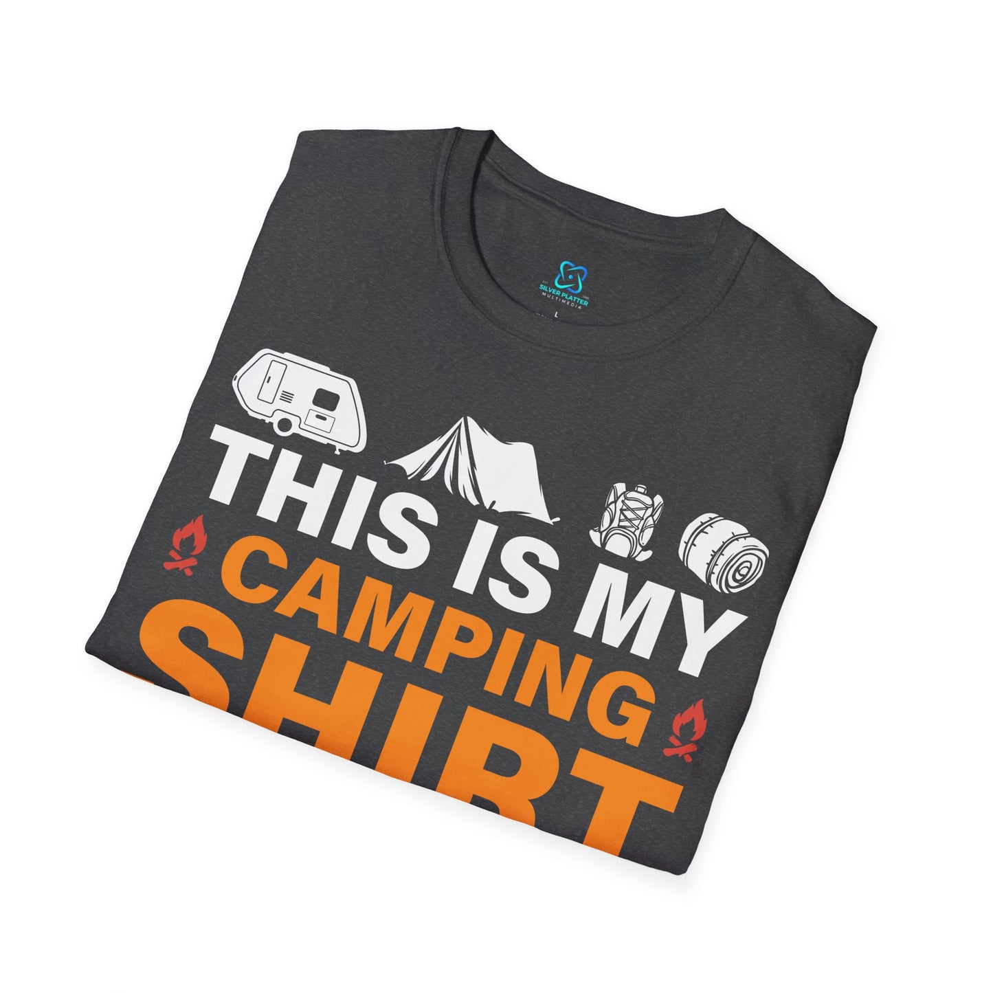 This Is My Camping Shirt  - Unisex Softstyle T-Shirt