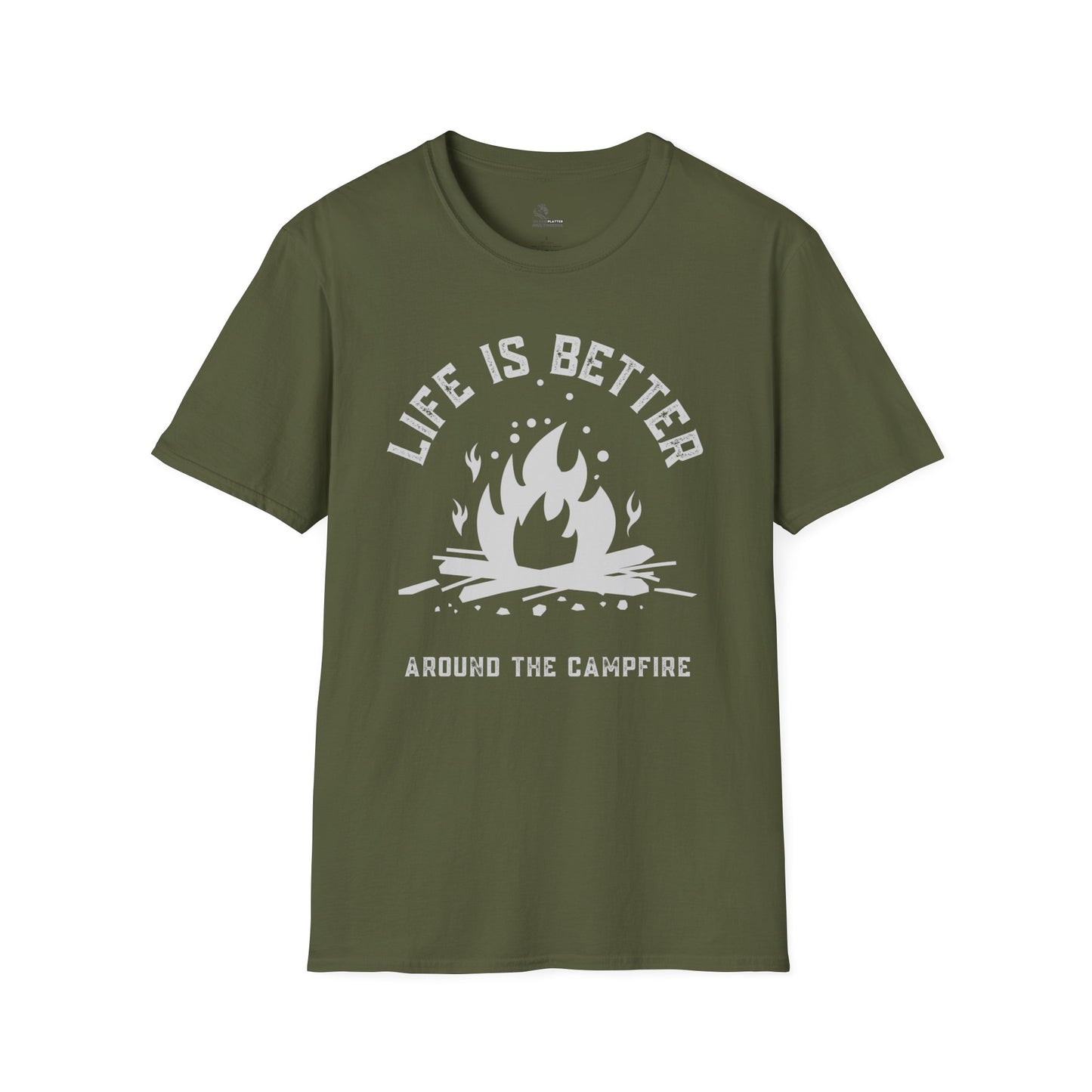 Life is Better Around the Campfire - Unisex Softstyle T-Shirt